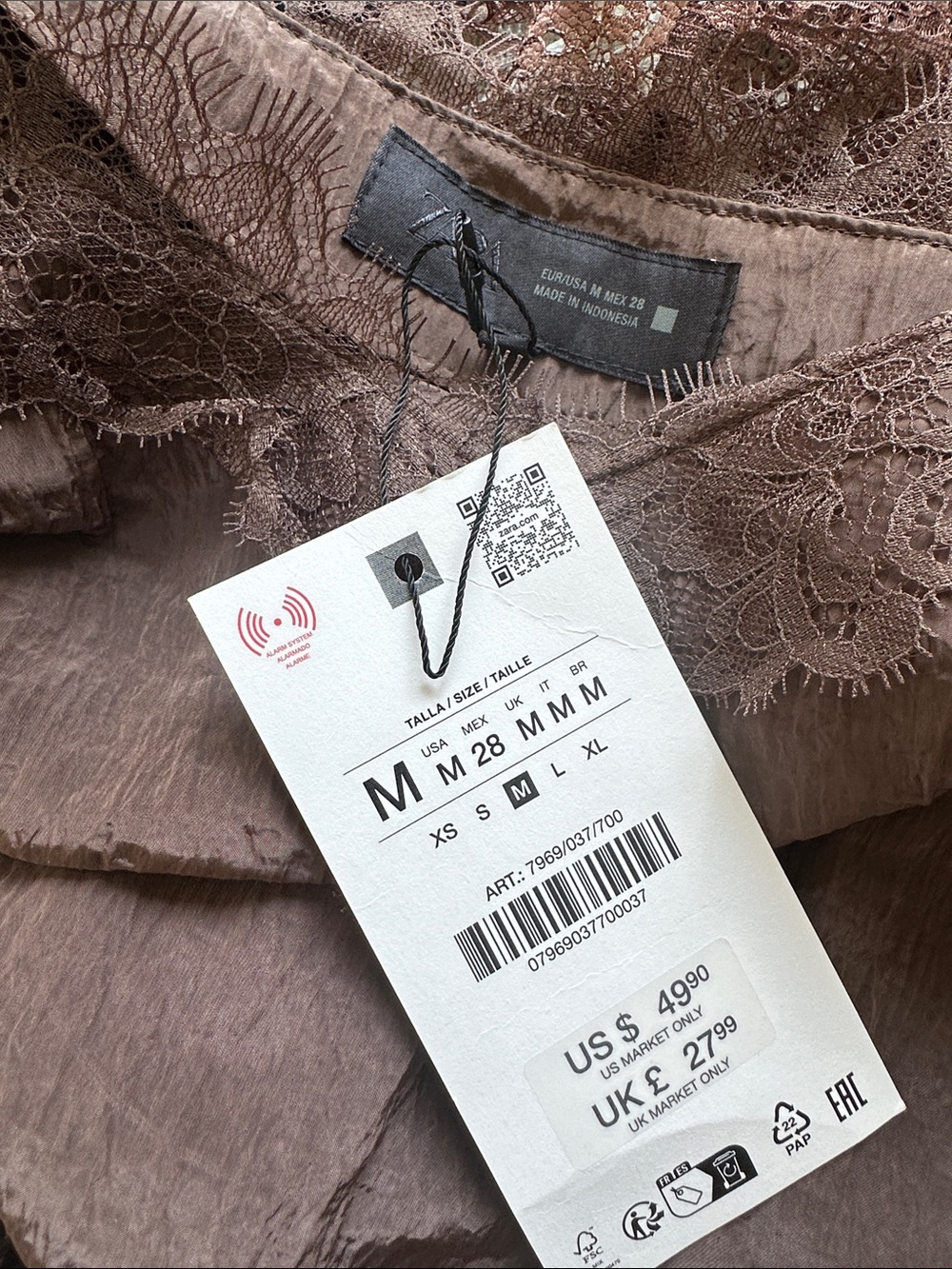 LACE CAMISOLE TOP - Picture 8 of 8